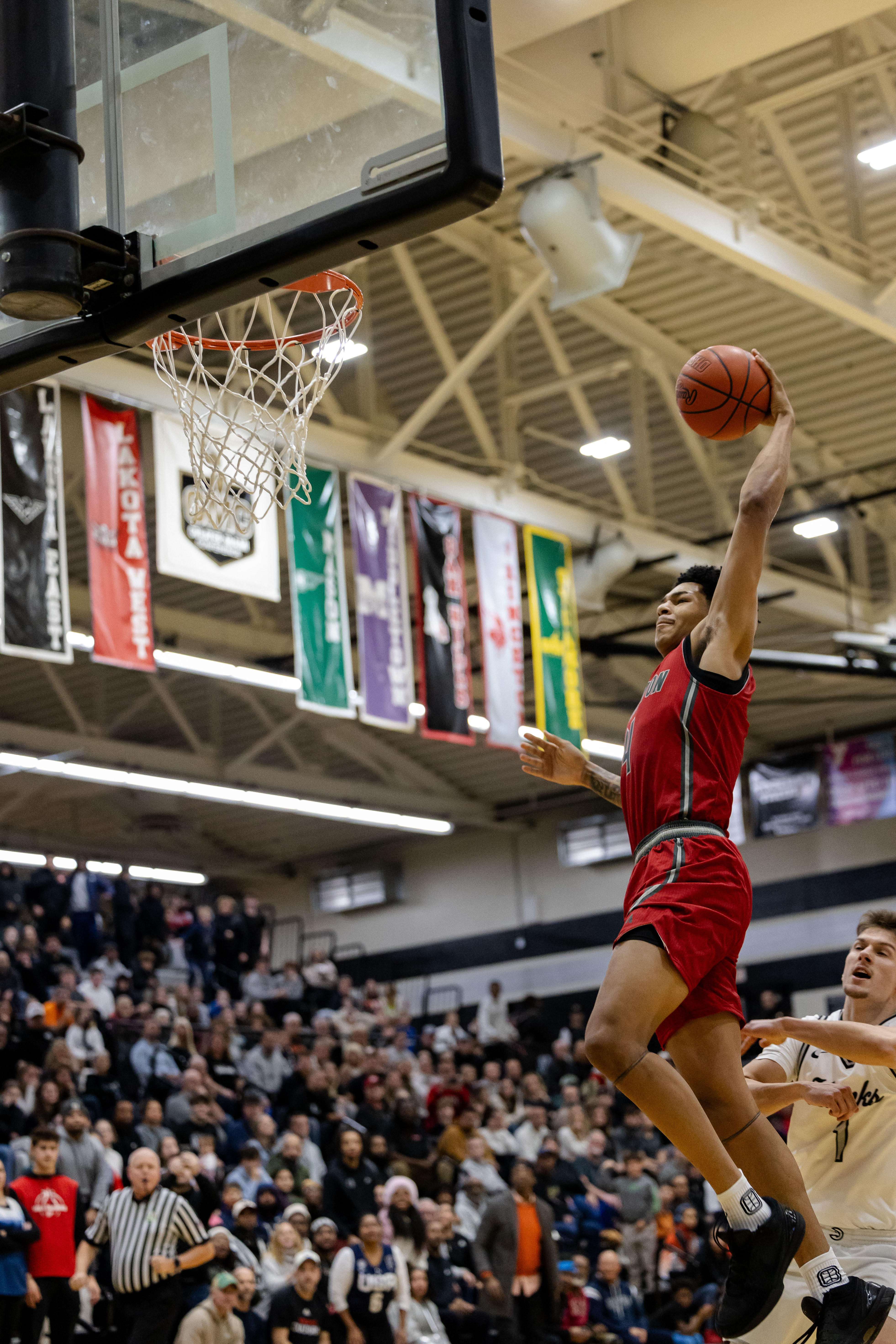 Kam Mercer with a Tomahawk Dunk in Princeton Debut